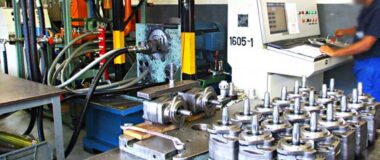 pump machining