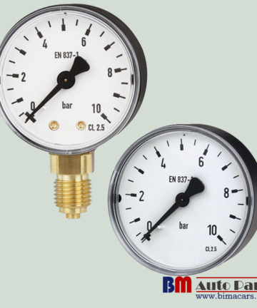 Bourdon tube pressure gauge