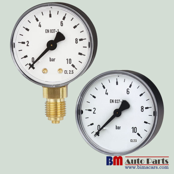 Bourdon tube pressure gauge