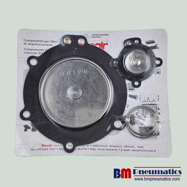 Mecair DB120 G3" Diaphragm Repair Kit